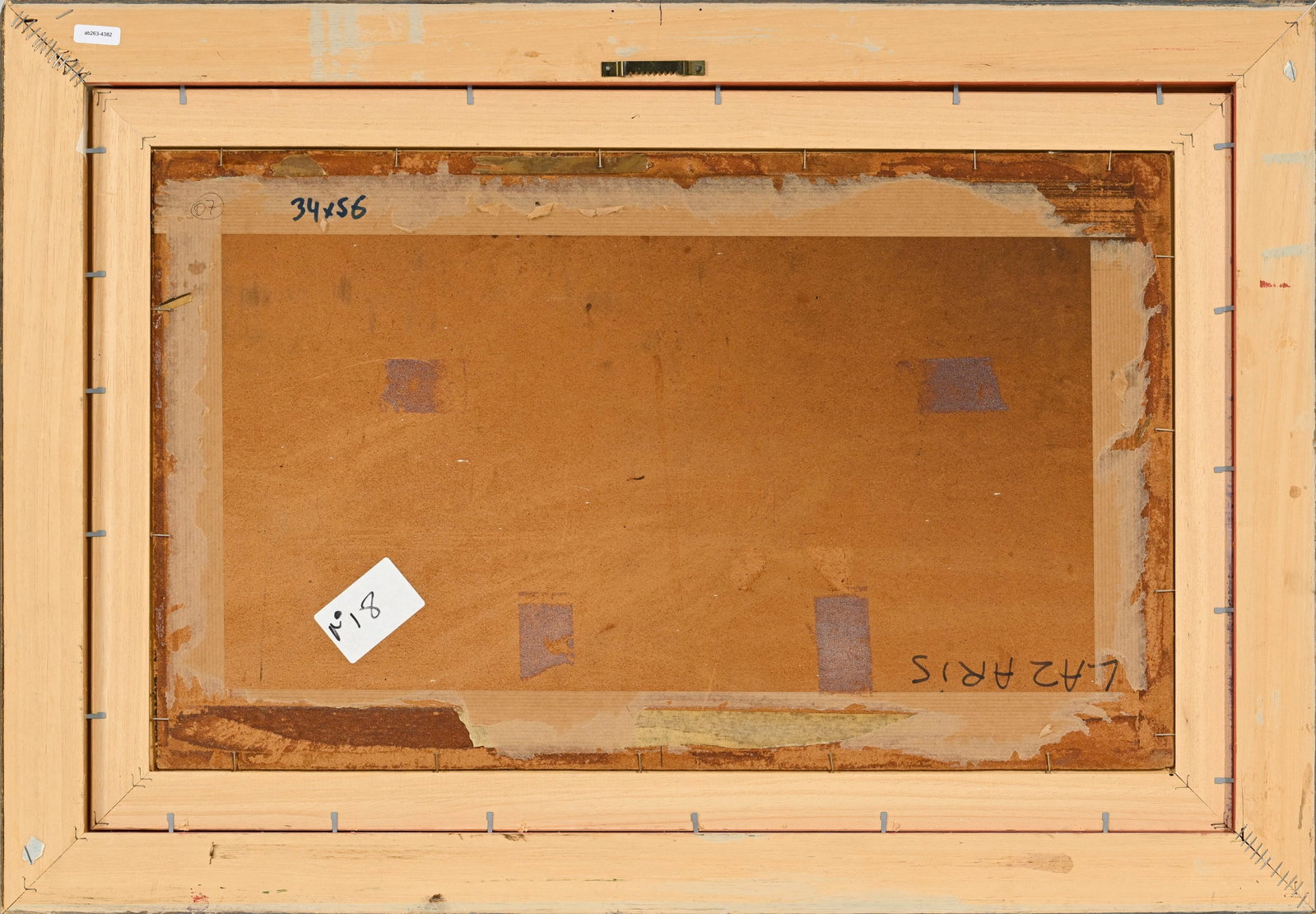 Theodoros Lazaris (1882-1978), Au bord de l'eau, huile sur isorel, signée, 34x56,5 cm - 5