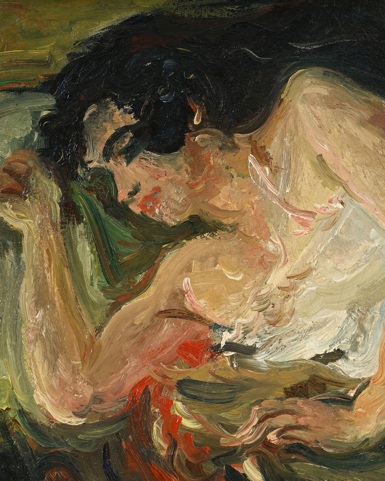 Raymond Legueult (1898-1971), Femme allongée, huile sur toile, signée, 38x46 cm Prove - 3