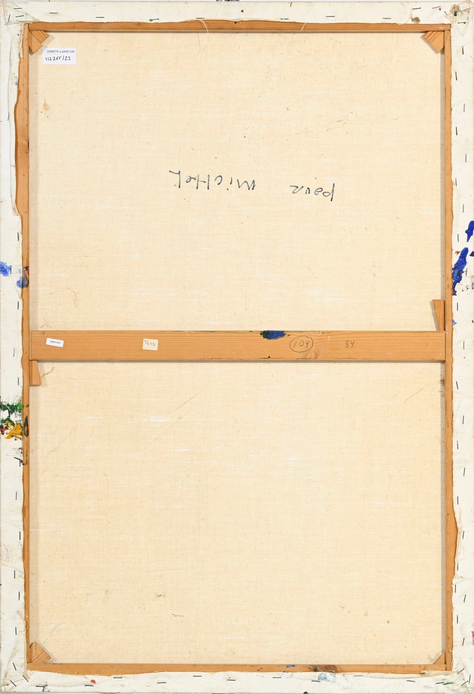 Bengt Lindström (1925-2008), Composition, acrylique sur papier marouflée sur toile, sign&# - 4
