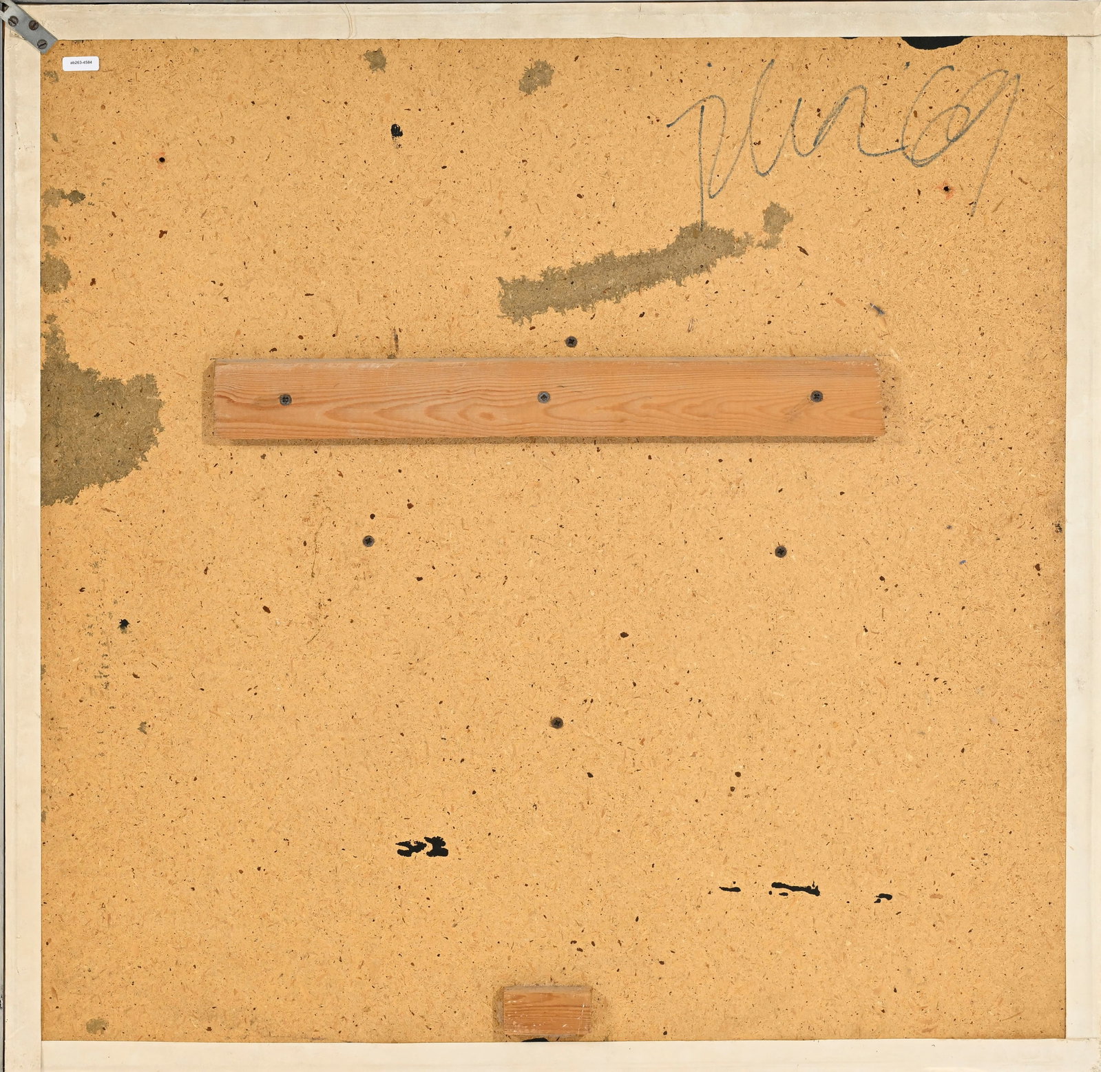Ecole op art, Composition, 1969, peinture aérosol sur métal, signée (illisible) et da - 3