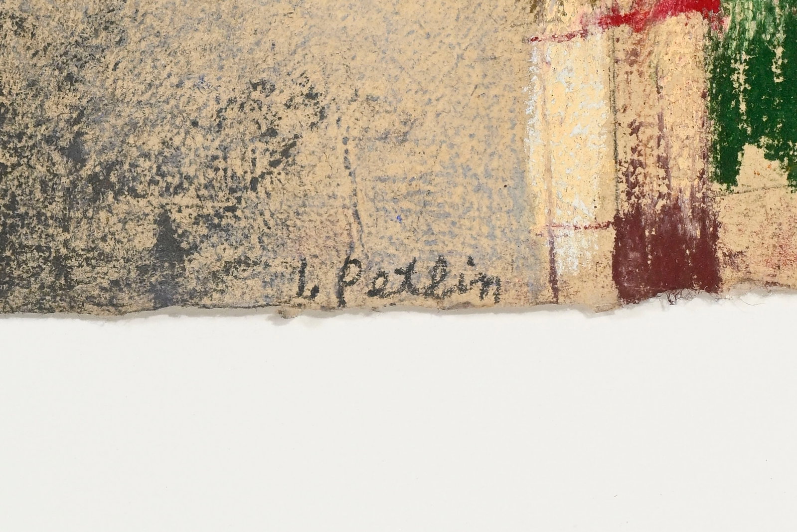 Irving Petlin (1934-2018), "Fugue no. 12", 2010, pastel sur papier artisanal, signé et daté - 4