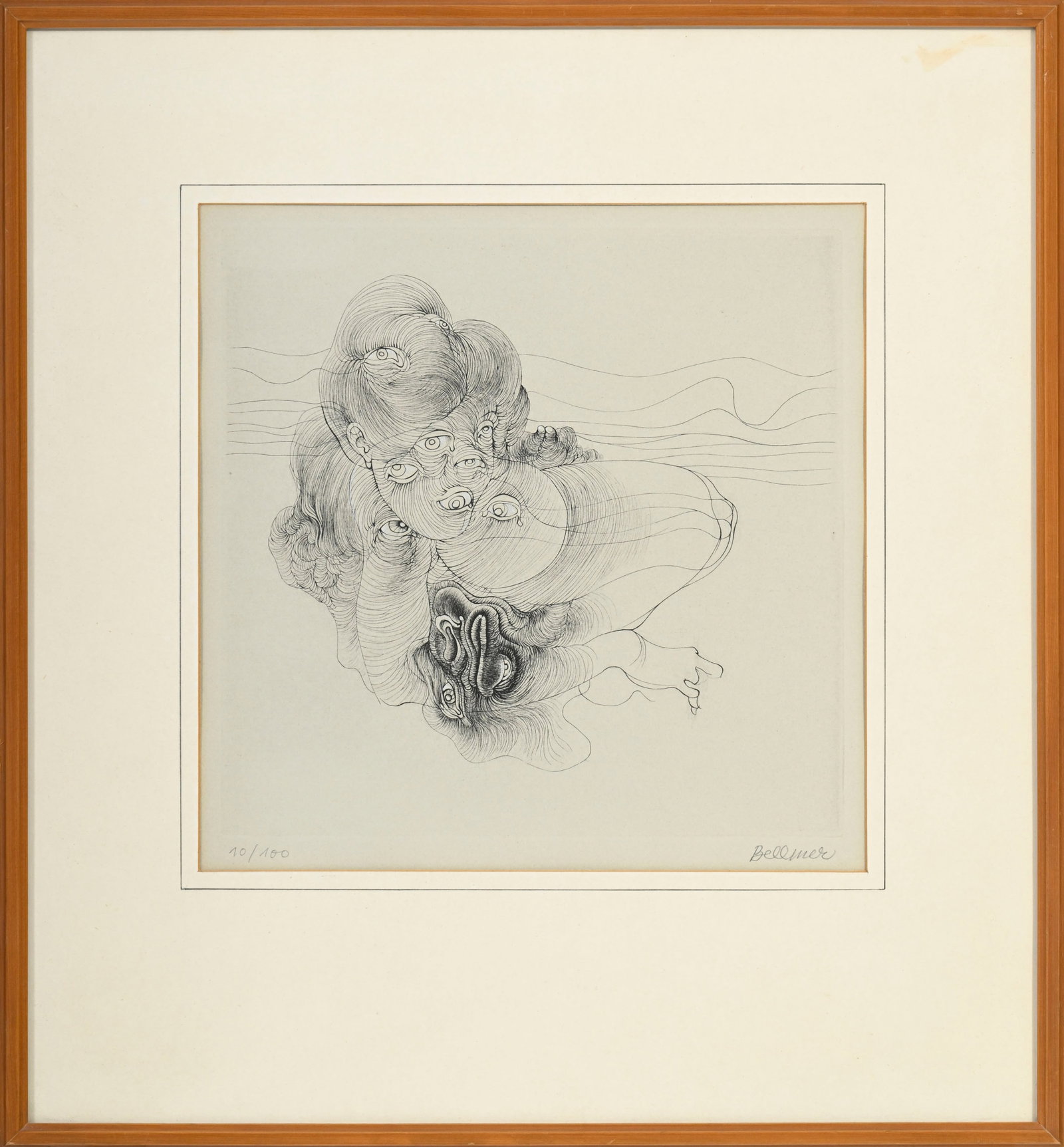 Hans Bellmer (1902-1975), "Les Yeux", eau-forte, signée et numérotée 10/100 au crayon - 2
