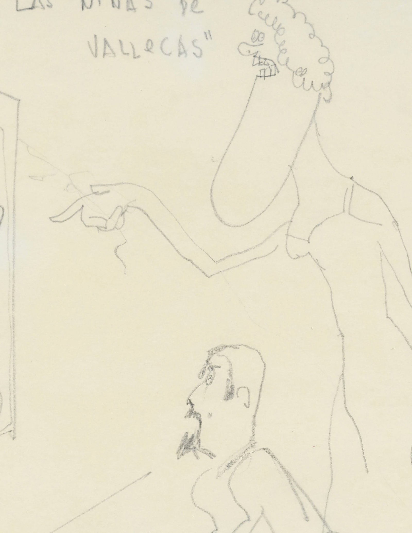 Fernando Botero (1932-2023), "Las Niñas de Vallecas", c. 1950, crayon de graphite sur papier ca - 3