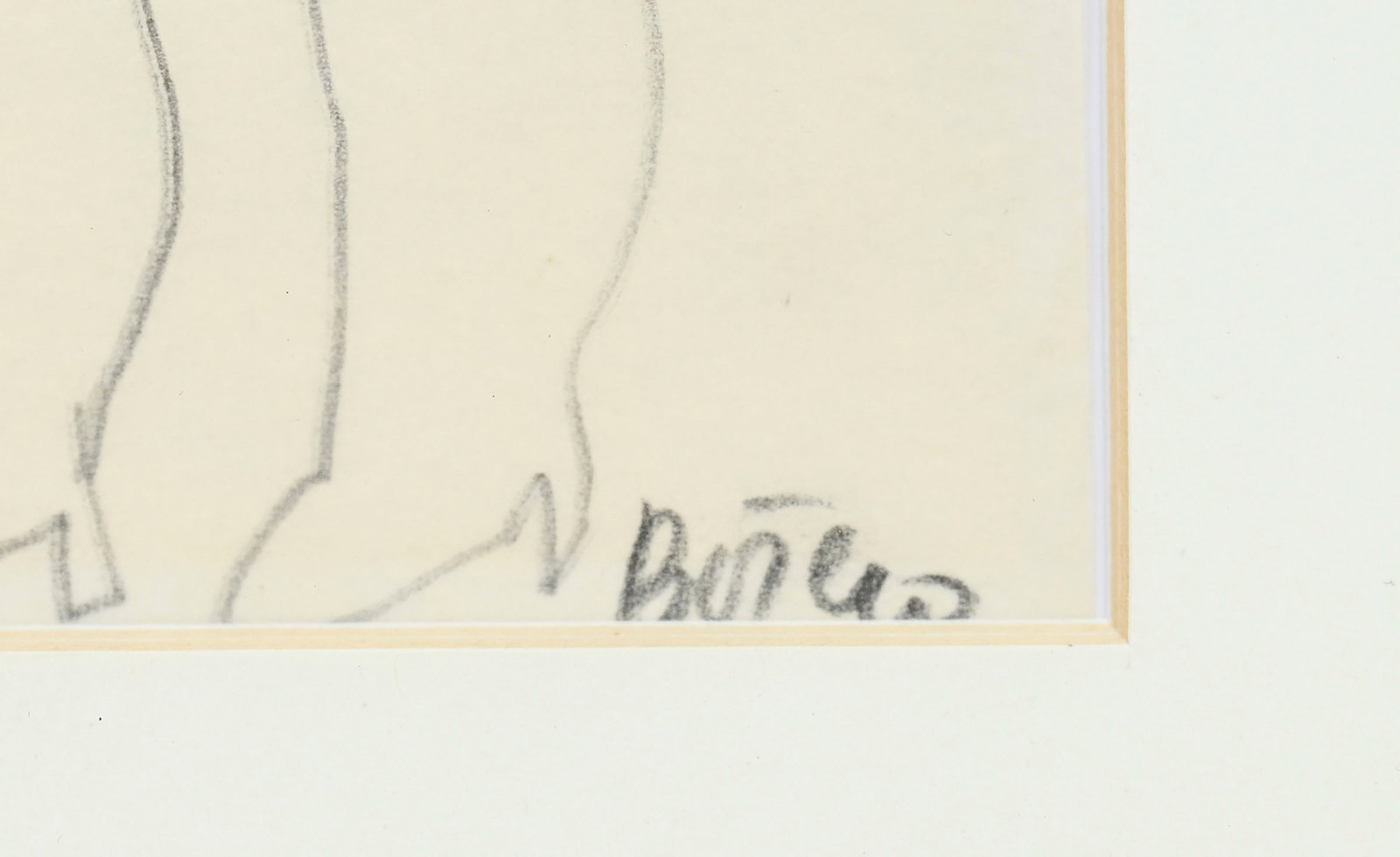 Fernando Botero (1932-2023), "Las Niñas de Vallecas", c. 1950, crayon de graphite sur papier ca - 5