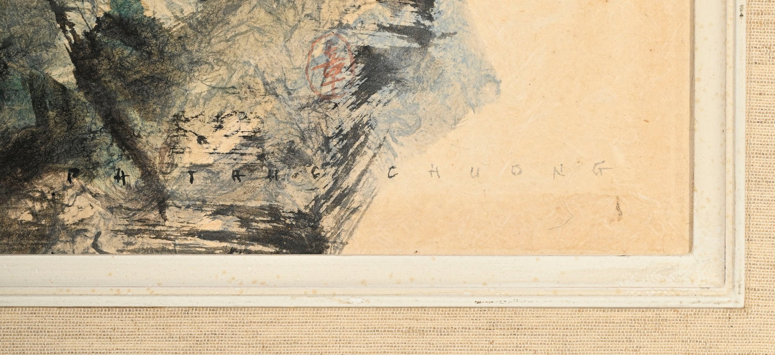 Pham Thuc Chuong (1918-1983), Hibiscus, aquarelle et encre de Chine sur papier Japon, signée, 5 - 4