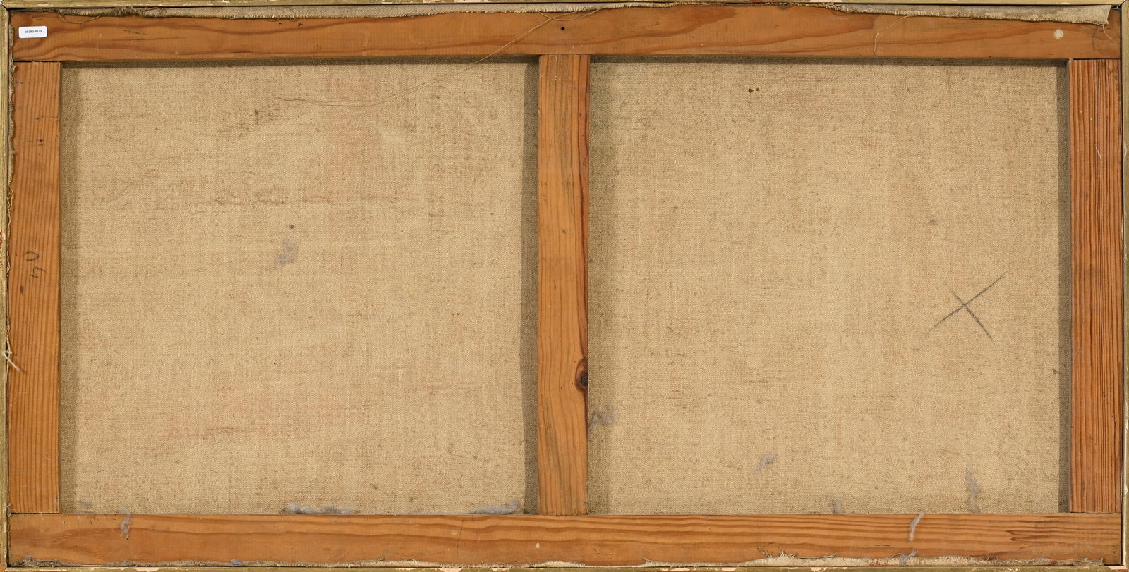 Davos Hanich (1922-1987), Composition terra cotta, 1955, huile sur toile, signée et datée, - 5