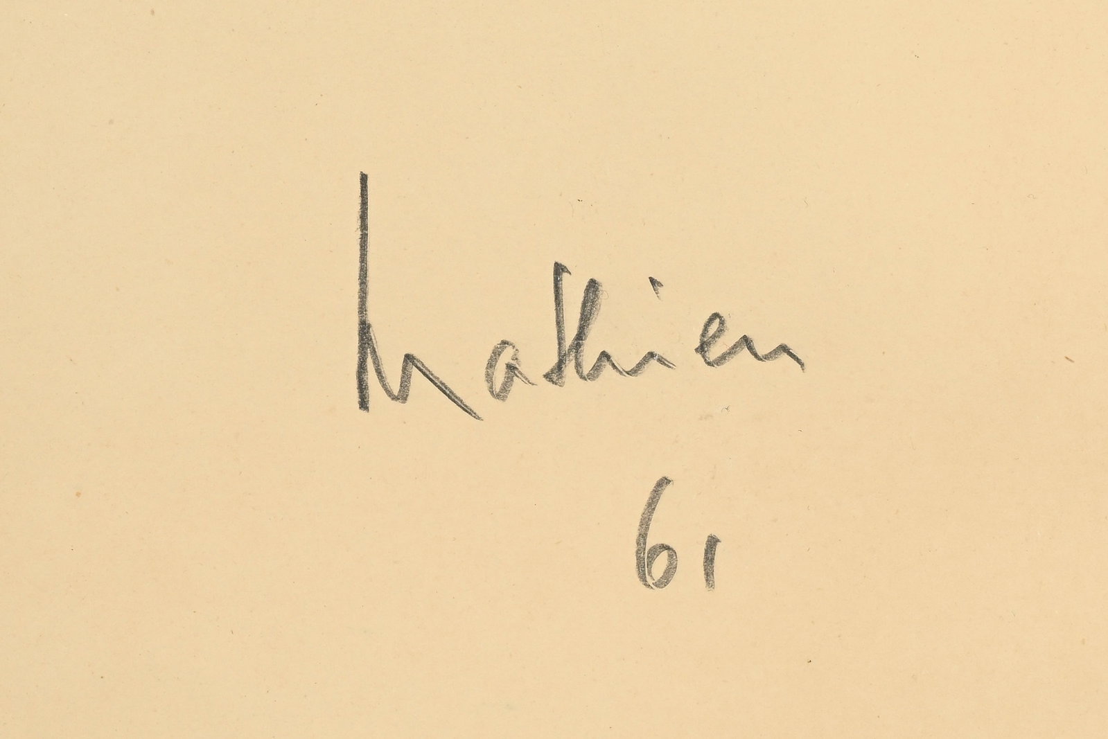Georges Mathieu (1921-2012), d'après, Composition, 1961, lithographie, signée, datée  - 4