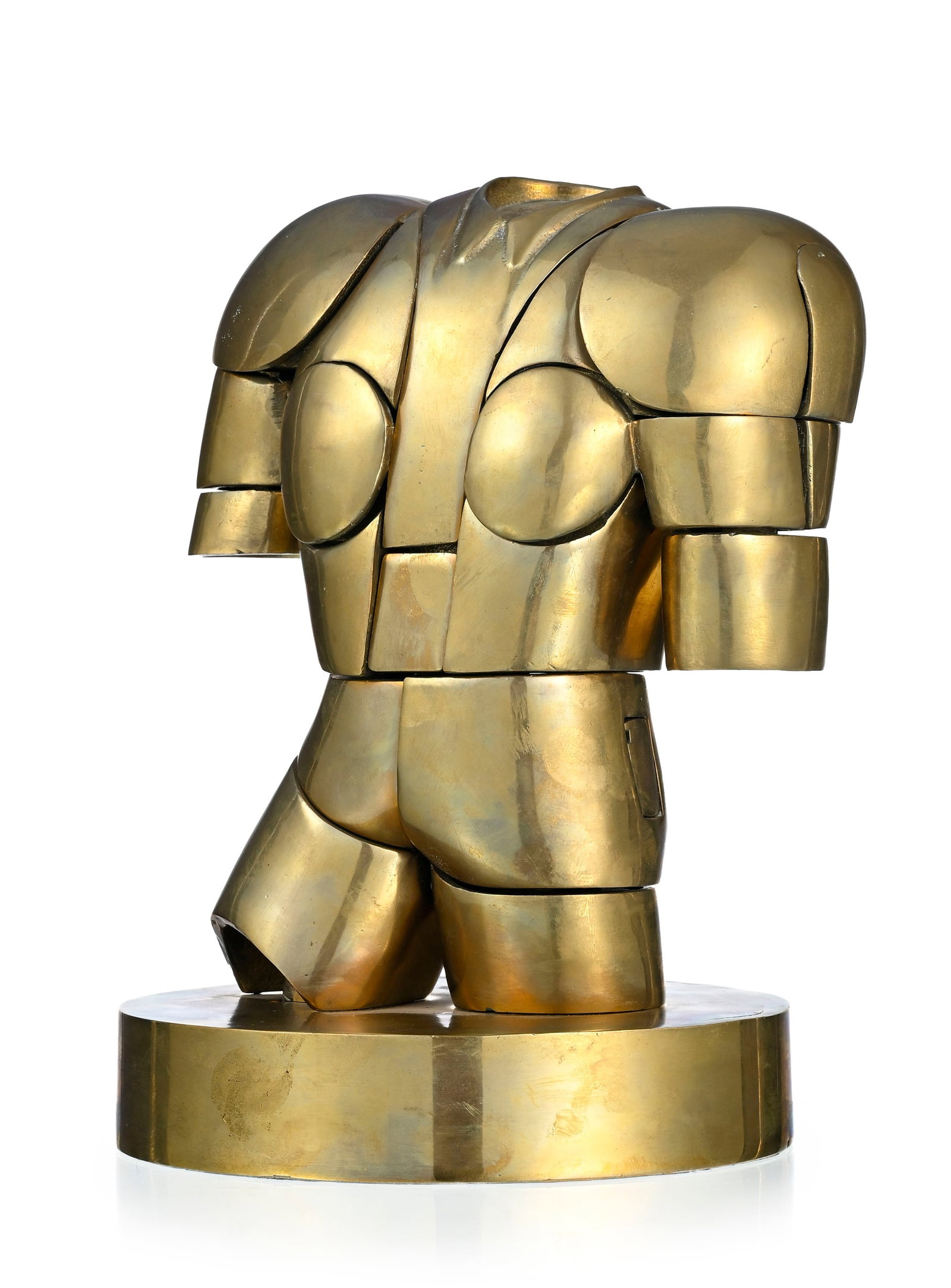 Miguel Berrocal (1933-2006), "Torero" (Opus 116), 1972, sculpture en laiton composée d'él&: Miguel Berrocal (1933-2006), "Torero" (Opus 116), 1972, sculpture en laiton composée d'éléments démontables, signée et numérotée 556/2000, cachet signature de