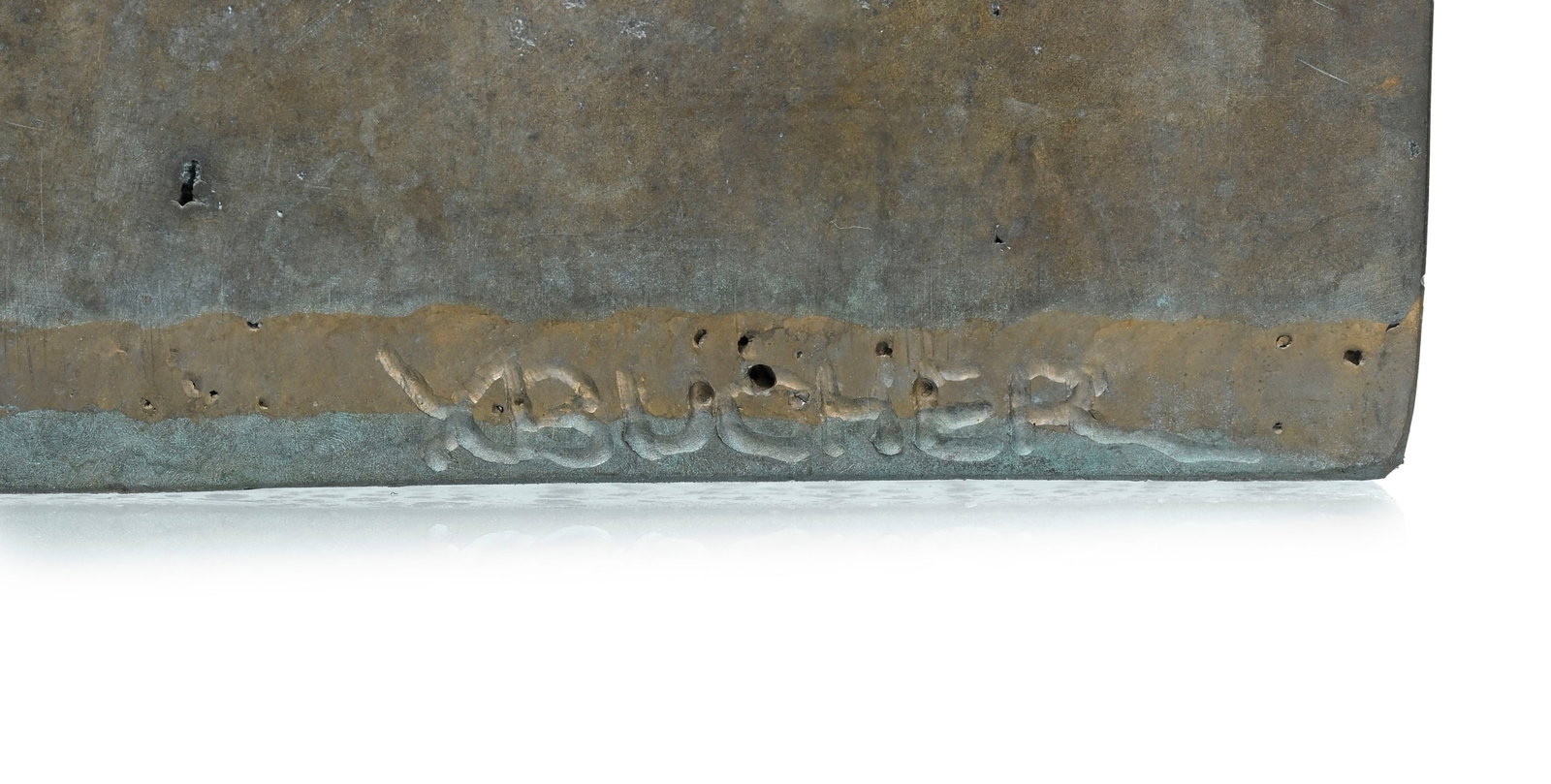 André Bucher (1924-c.2009), Sans titre, paire de sculptures en technique mixte (bronze, bois, p - 5