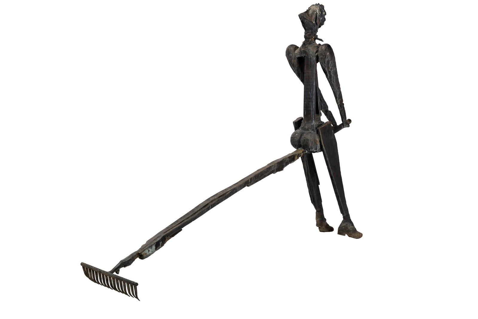 Louis Cane (1943-2024), "La grande sorcière", c. 1984, sculpture en bronze, signée et num& - 3