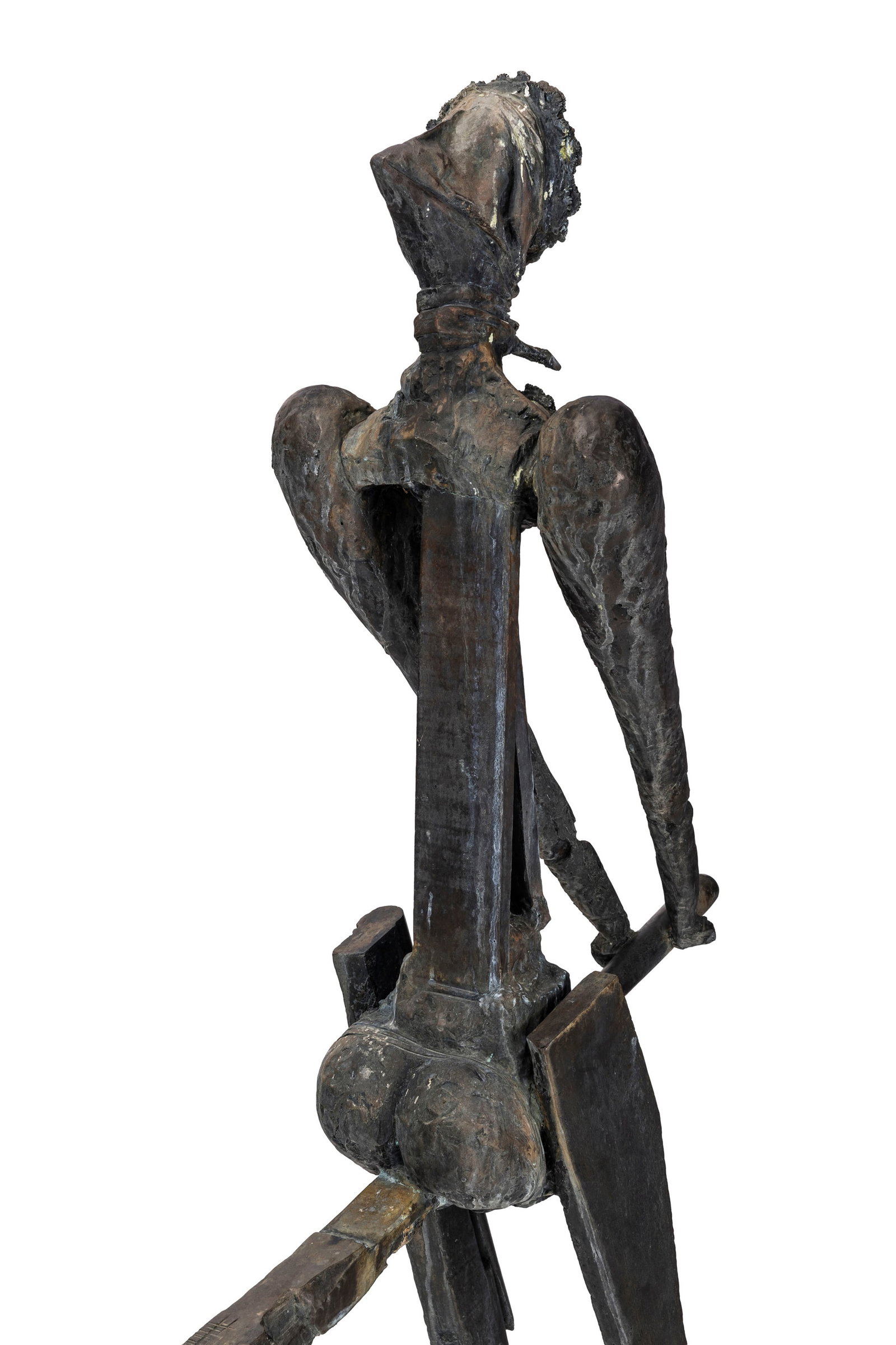 Louis Cane (1943-2024), "La grande sorcière", c. 1984, sculpture en bronze, signée et num& - 5