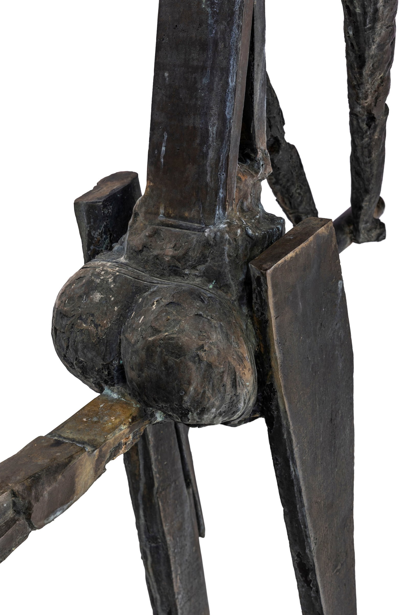 Louis Cane (1943-2024), "La grande sorcière", c. 1984, sculpture en bronze, signée et num& - 9