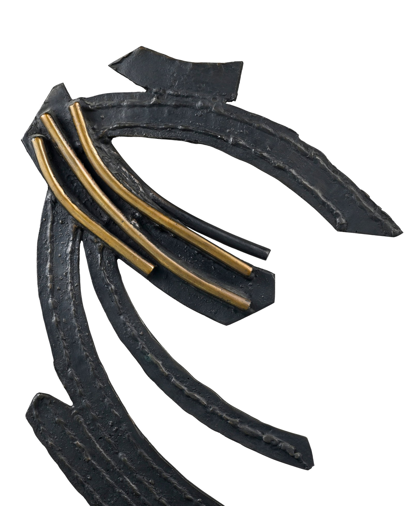 Robert Helman (1910-1990), Sans titre, sculpture en bronze sur socle en marbre, h. 45,5 cm (avec soc - 3
