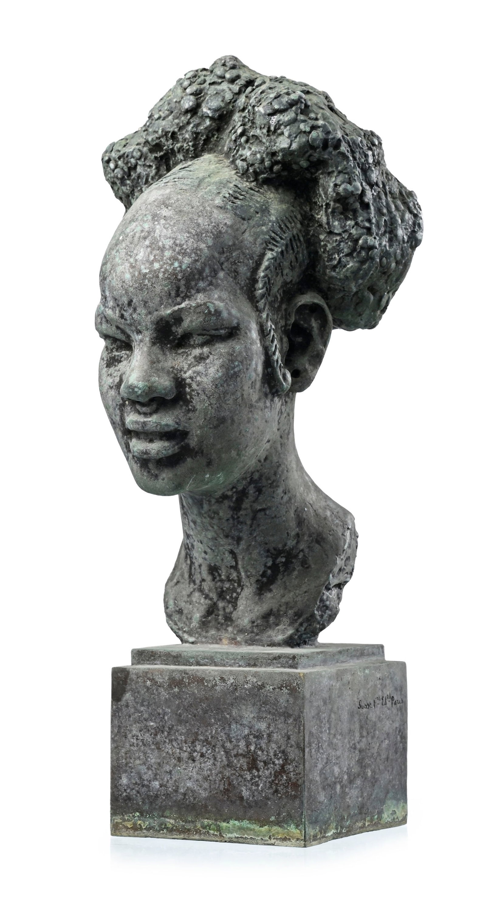 Anna Quinquaud (1890-1984), "Dico, petite négresse du Soudan (Djenné)" ou "Portrait de fem (1 of 8)