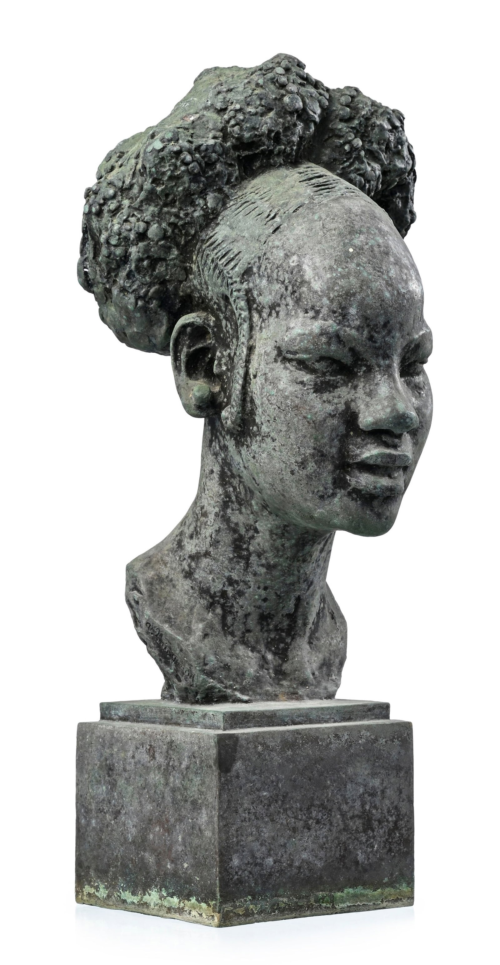 Anna Quinquaud (1890-1984), "Dico, petite négresse du Soudan (Djenné)" ou "Portrait de fem - 2
