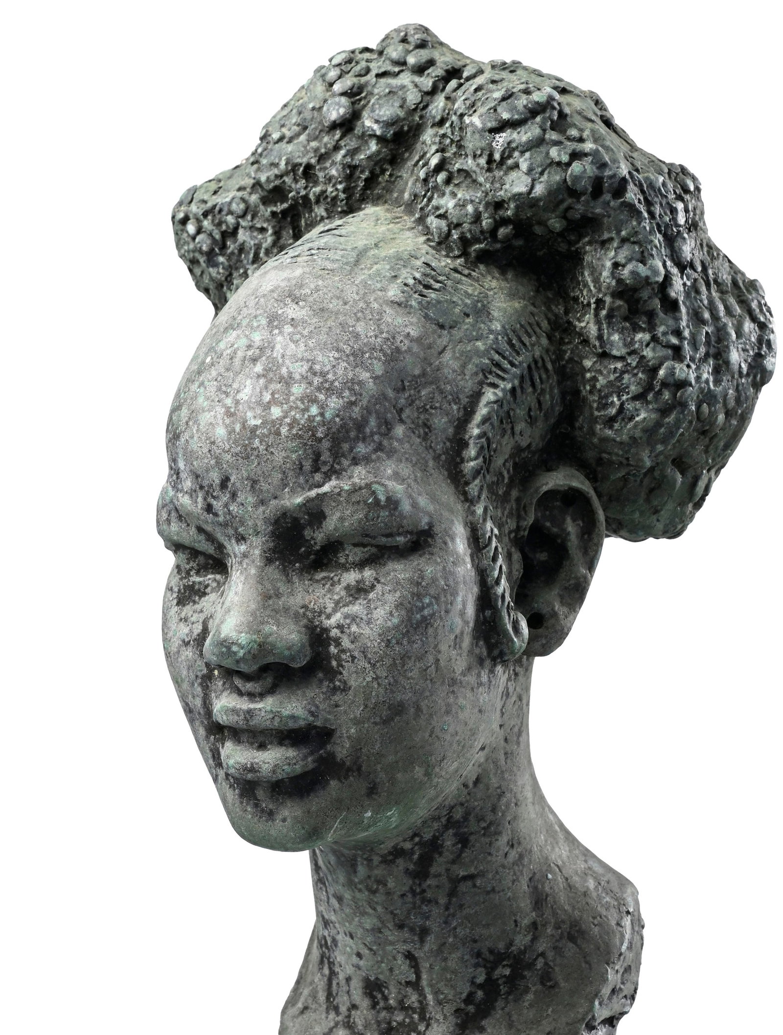 Anna Quinquaud (1890-1984), "Dico, petite négresse du Soudan (Djenné)" ou "Portrait de fem - 5