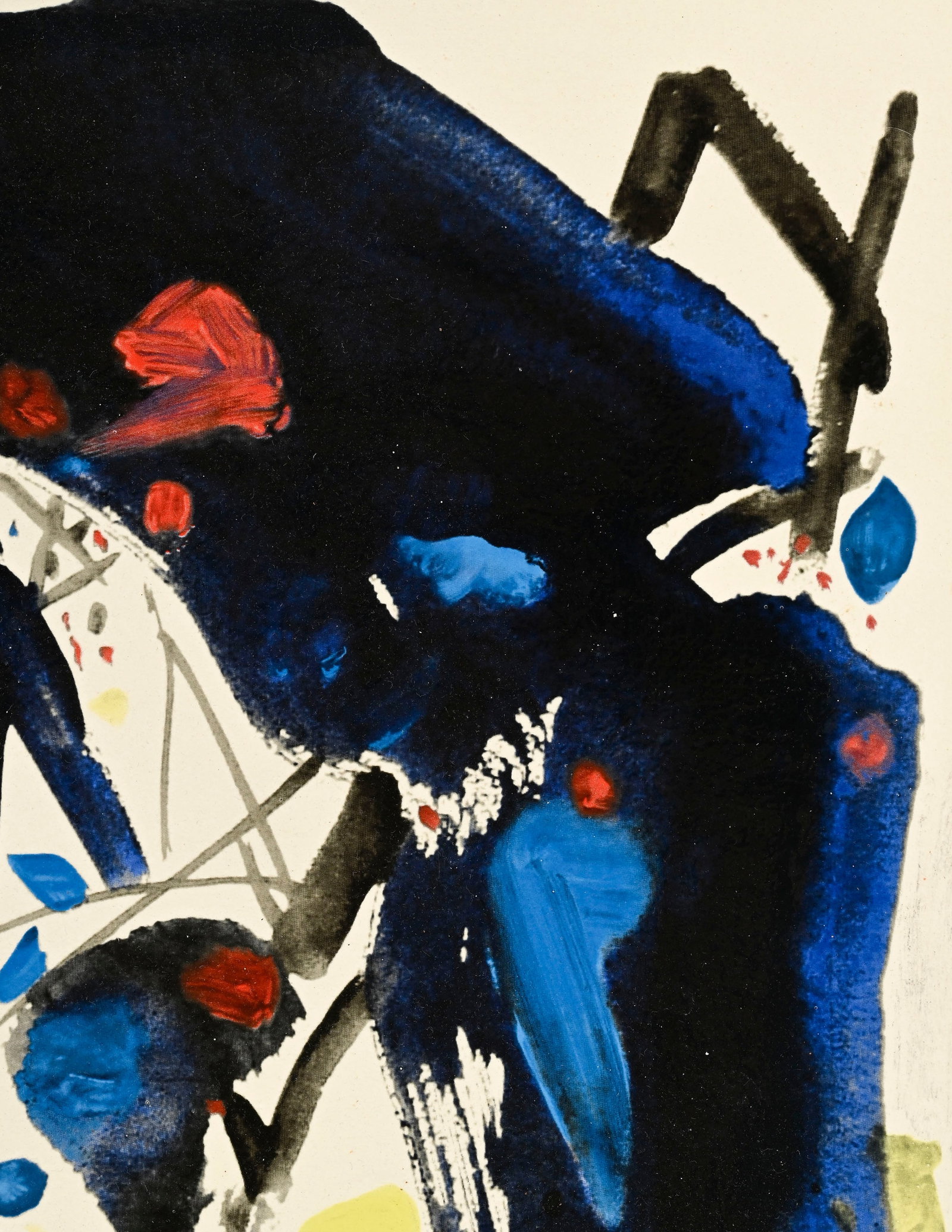 Chu Teh-Chun (1920-2014), d'après, "F19", 2004, céramique quadrangulaire émaillé - 3