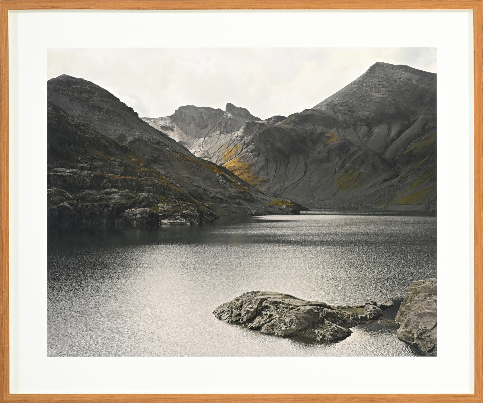 Matthieu Gafsou (1981), Paysage des Alpes, tirage argentique, 80x101 cm (photo) Webographie: Ma - 2