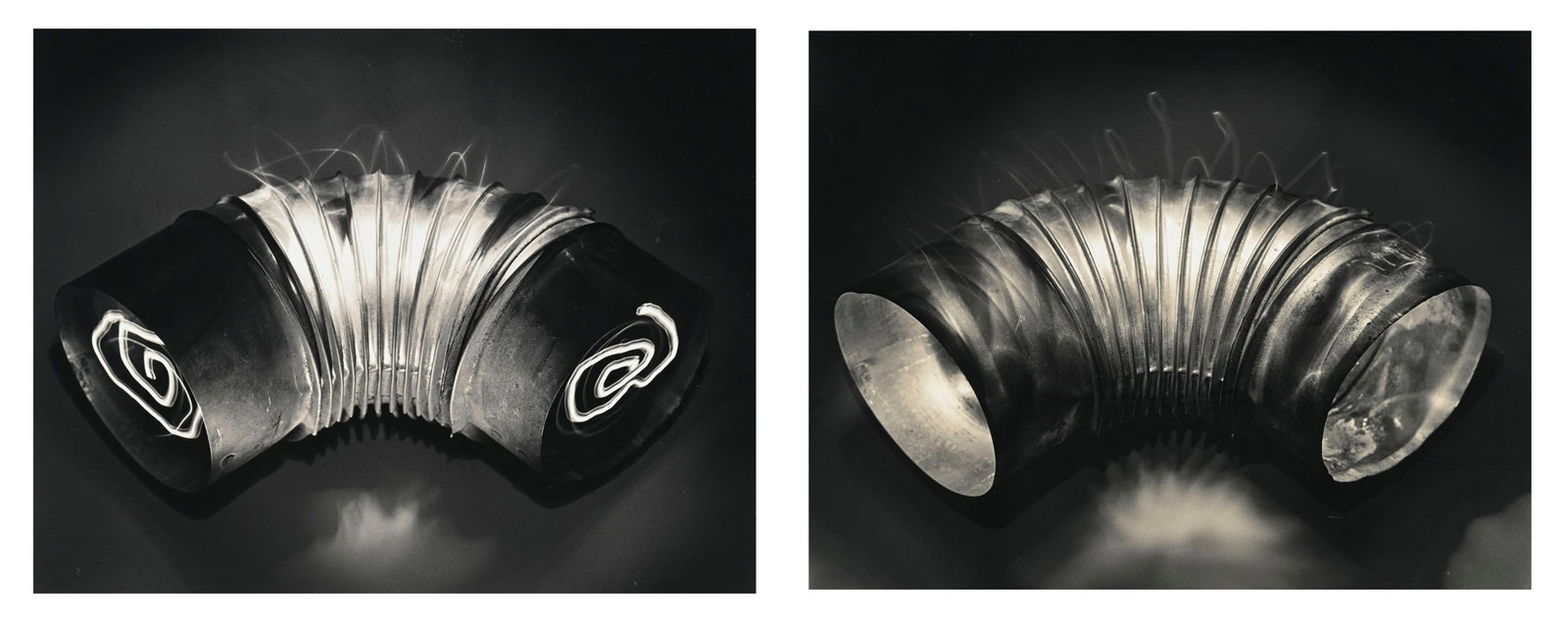 Marc André Gentinetta (1960), "Sans titre", 1998, 2 tirages argentiques, signés, daté: Marc André Gentinetta (1960), "Sans titre", 1998, 2 tirages argentiques, signés, datés et numérotés 1/5, 48,5x59 cm (chaque)