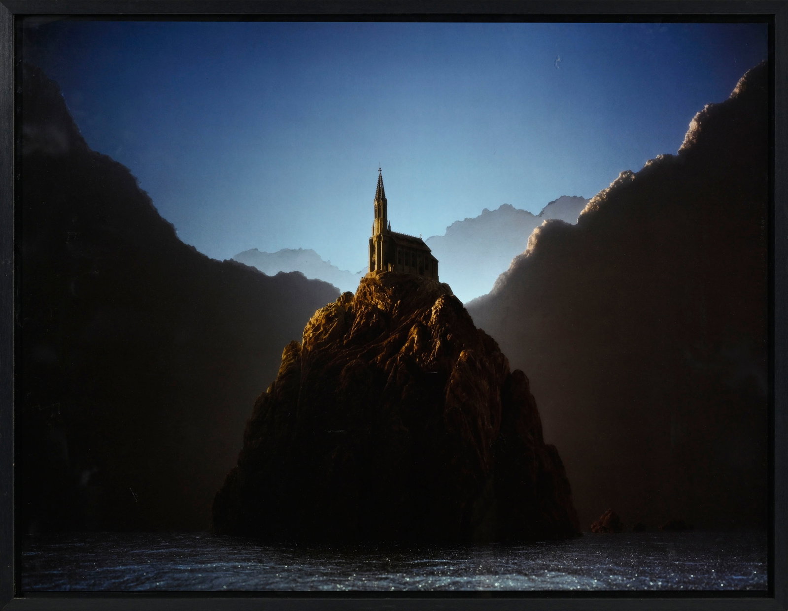 Didier Massard (1953), "La Cathédrale", 1993, C-print sur aluminium, 121,5x159 cm - 2