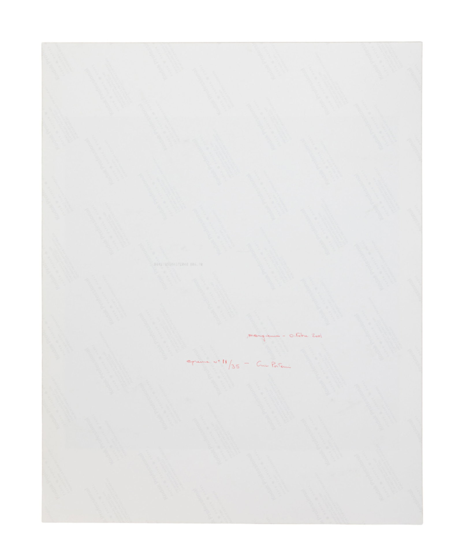 Eric Poitevin (1961), "Sans titre", 2001, tirage chromogénique, signé, daté, numé - 3