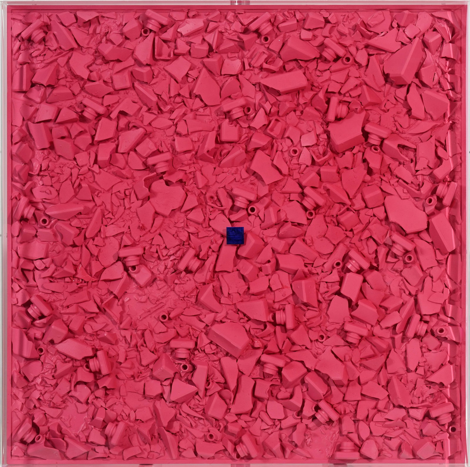 Gautier Caille (1989), "Numéro 5 l'épileptic violet \[...\]", 2023, tableau-volume sous pl - 2