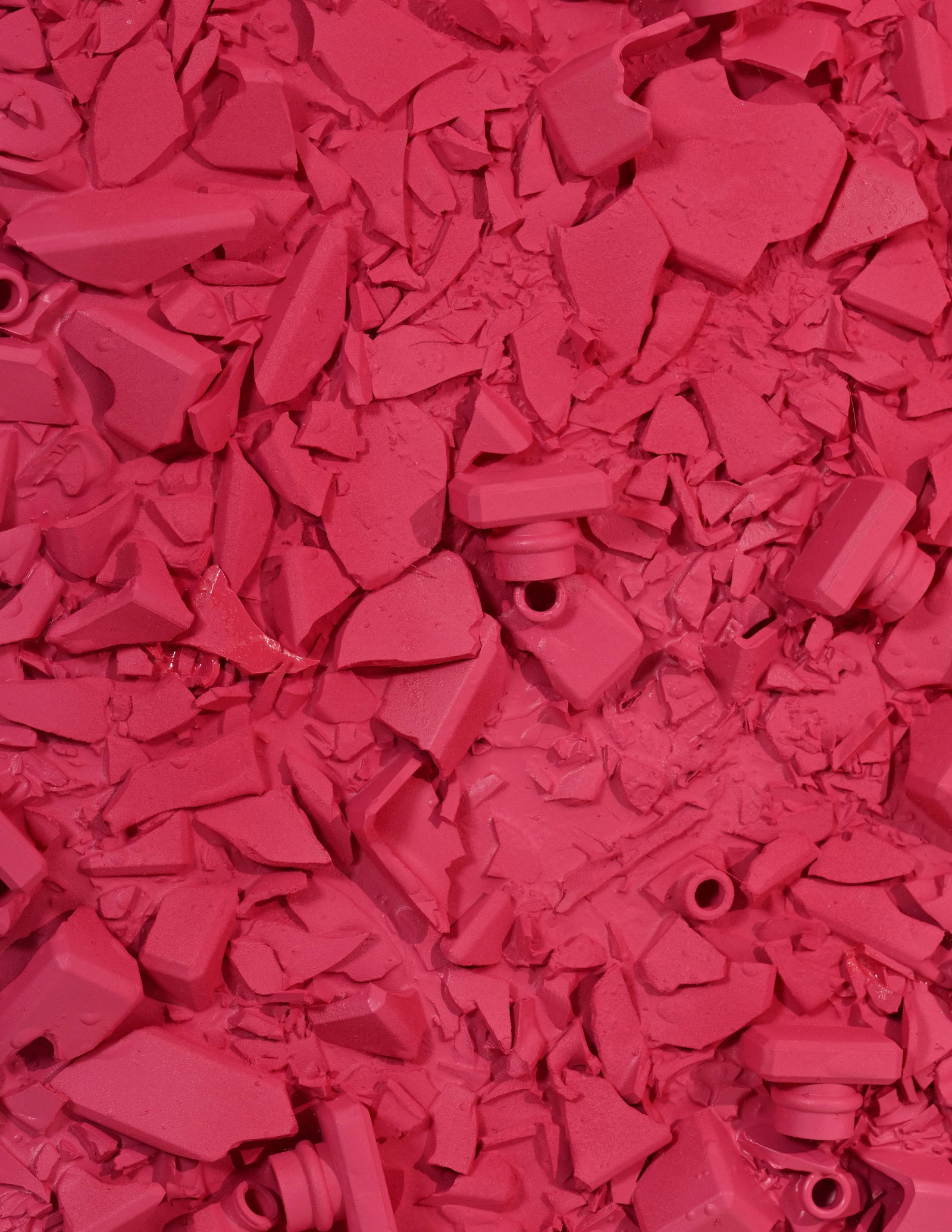 Gautier Caille (1989), "Numéro 5 l'épileptic violet \[...\]", 2023, tableau-volume sous pl - 4