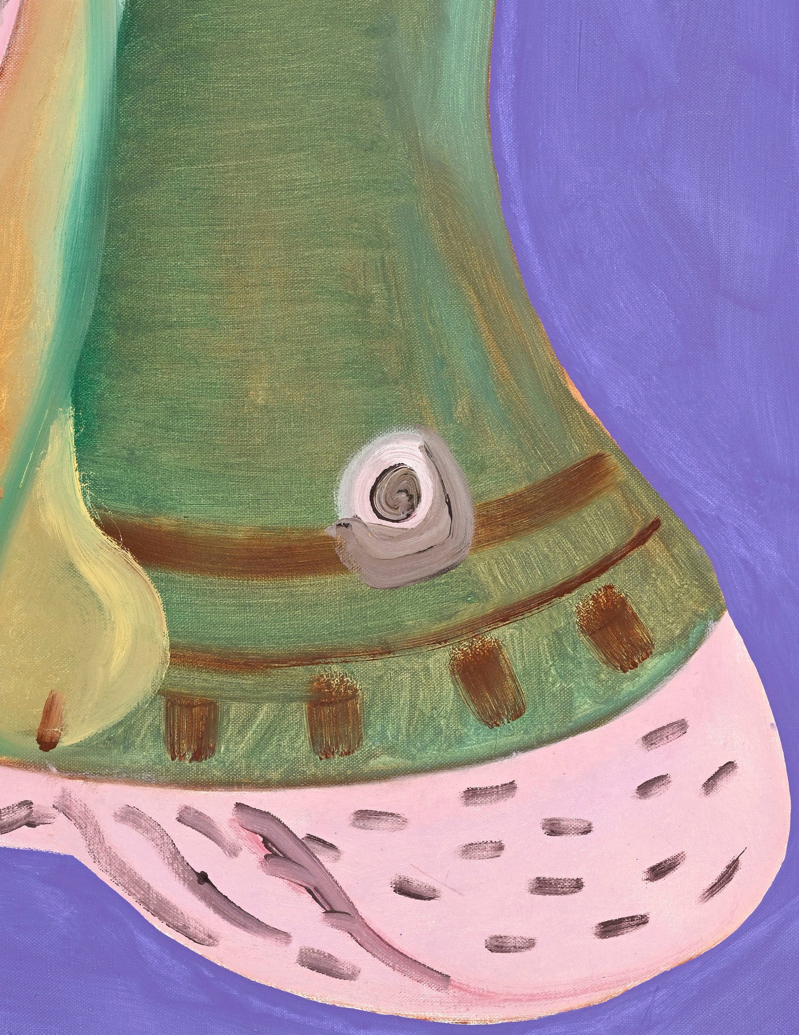 Vincent Corpet (1958), "Sans titre (2714 H et P 21 VIII 2X11", 1996, diptyque, paire d'huiles sur to - 4