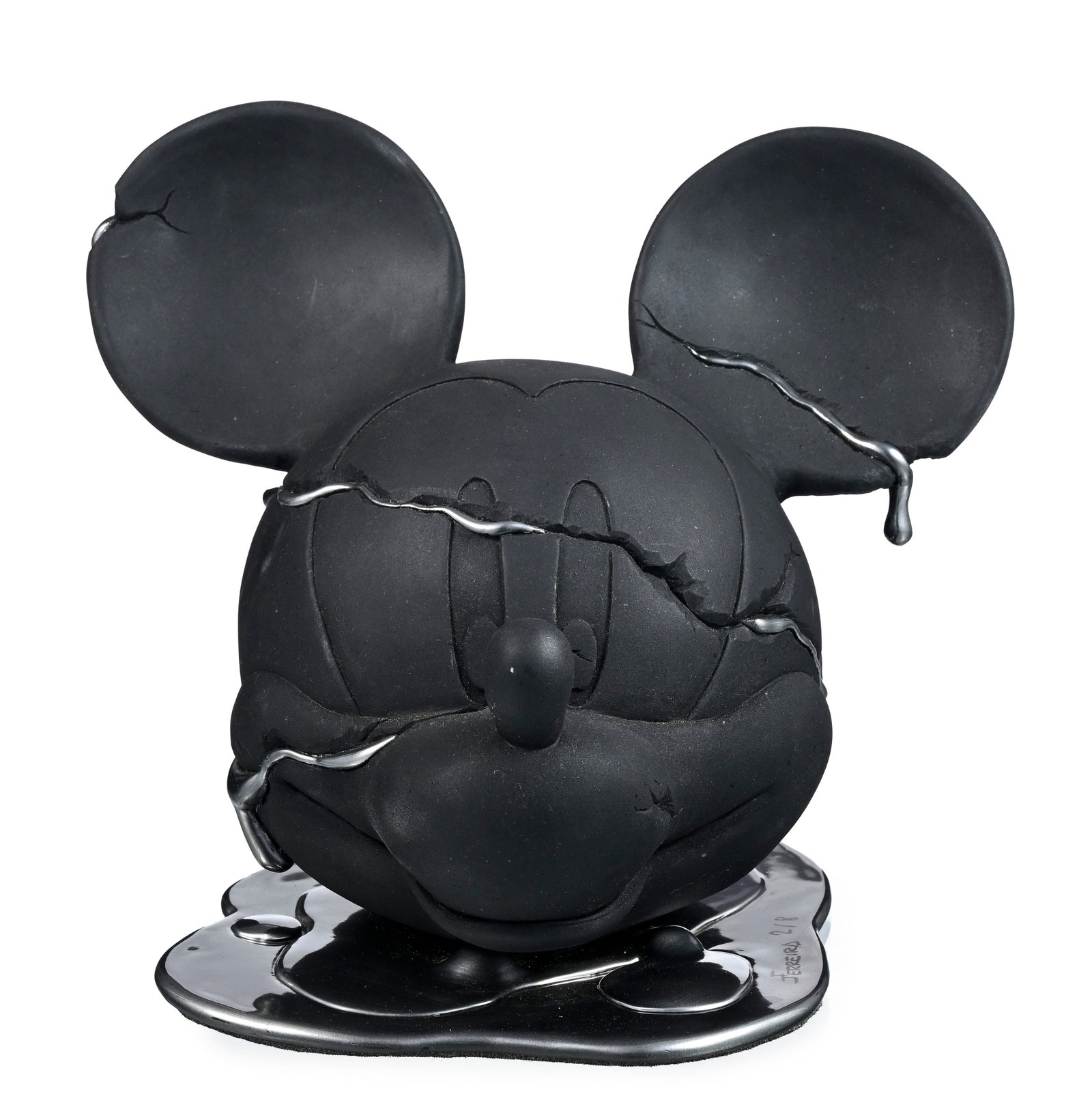 Jeremy Ferreira (1989), Mickey Mouse, sculpture en résine, signée et numérotée 2 - 2