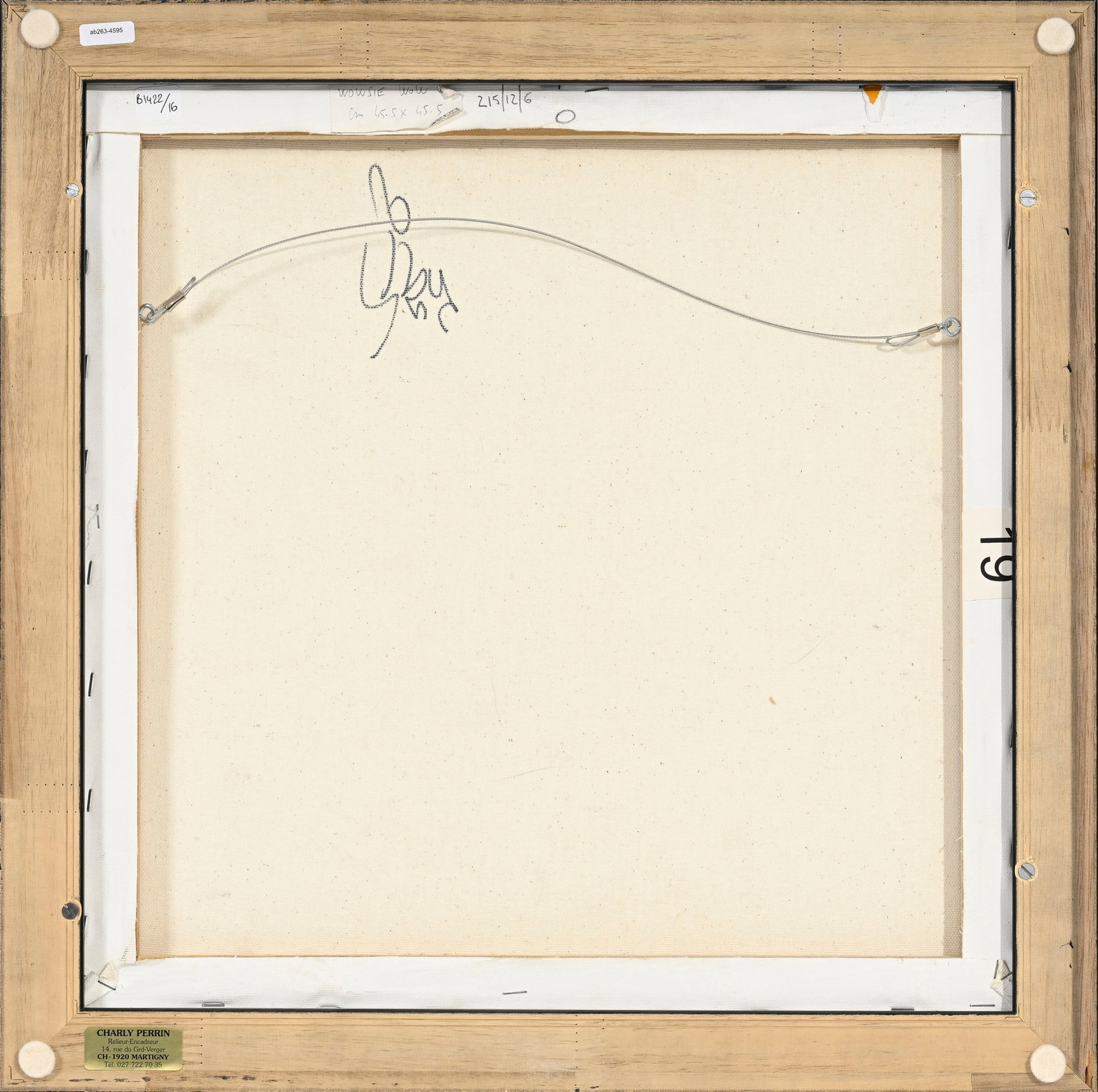 Angel Ortiz (1966), "Wowsie Woo Woo", 2007, peinture aérosol et feutre sur toile, signée a - 4