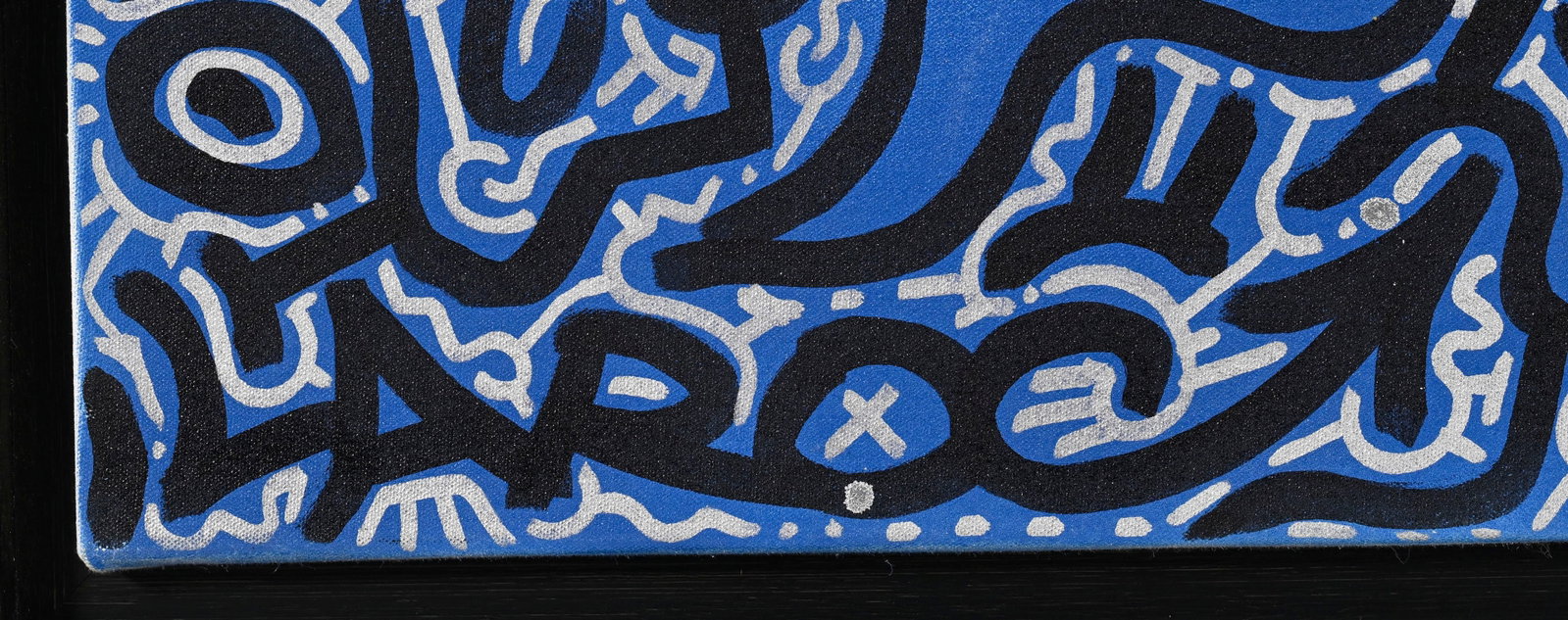 Angel Ortiz (1966), Sans titre, technique mixte sur toile, signée au verso, 45,5x76 cm - 4