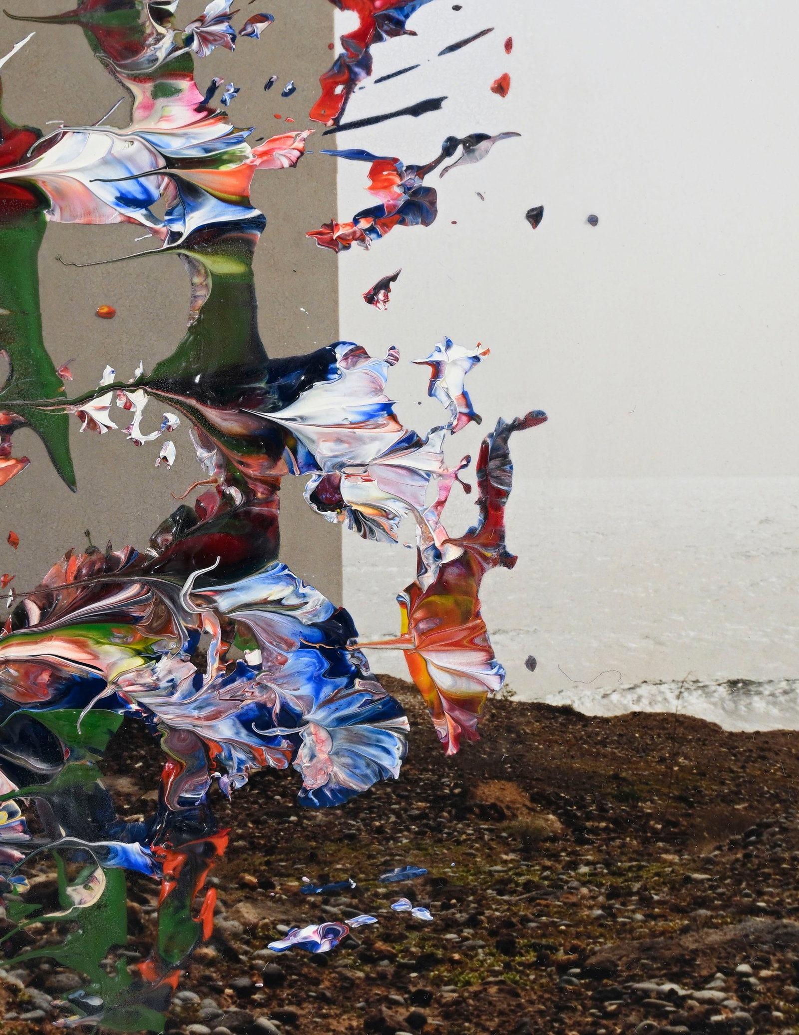 Gerhard Richter (1932), "Seaside house", 22 novembre 1999, huile sur photographie, signée et da - 3