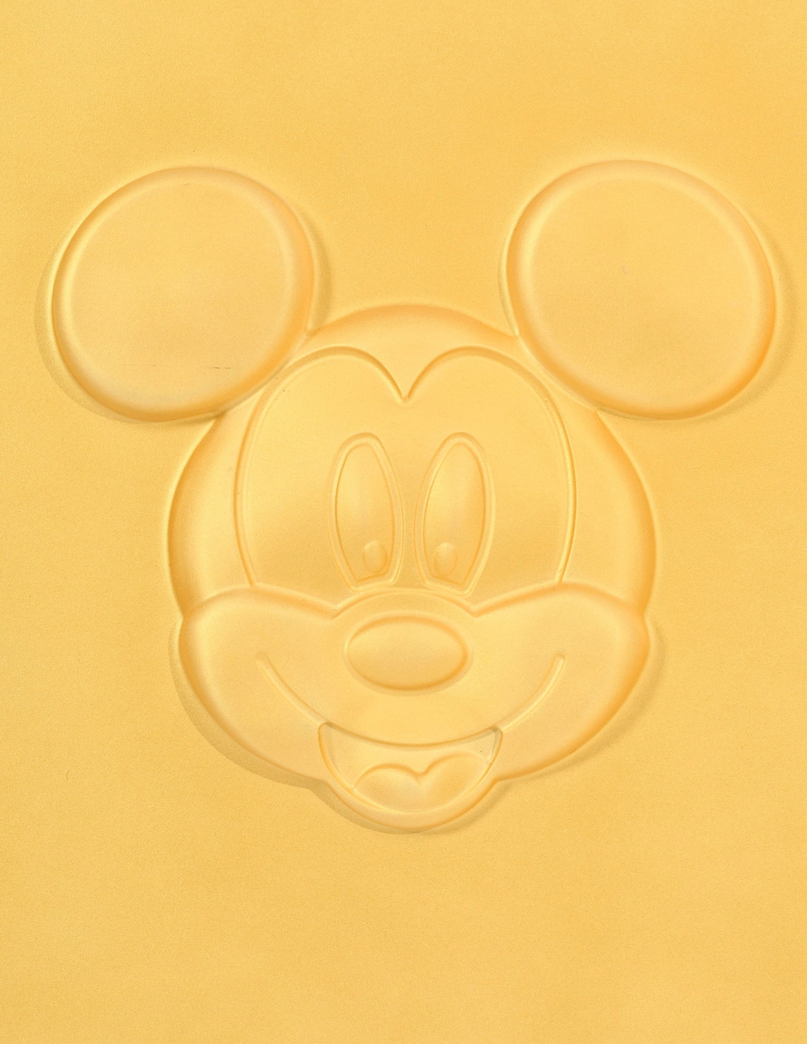 Zacharie Vidal (1981), "Mickey 3D Gold", tableau-volume, technique mixte sur aluminium, signée, - 2