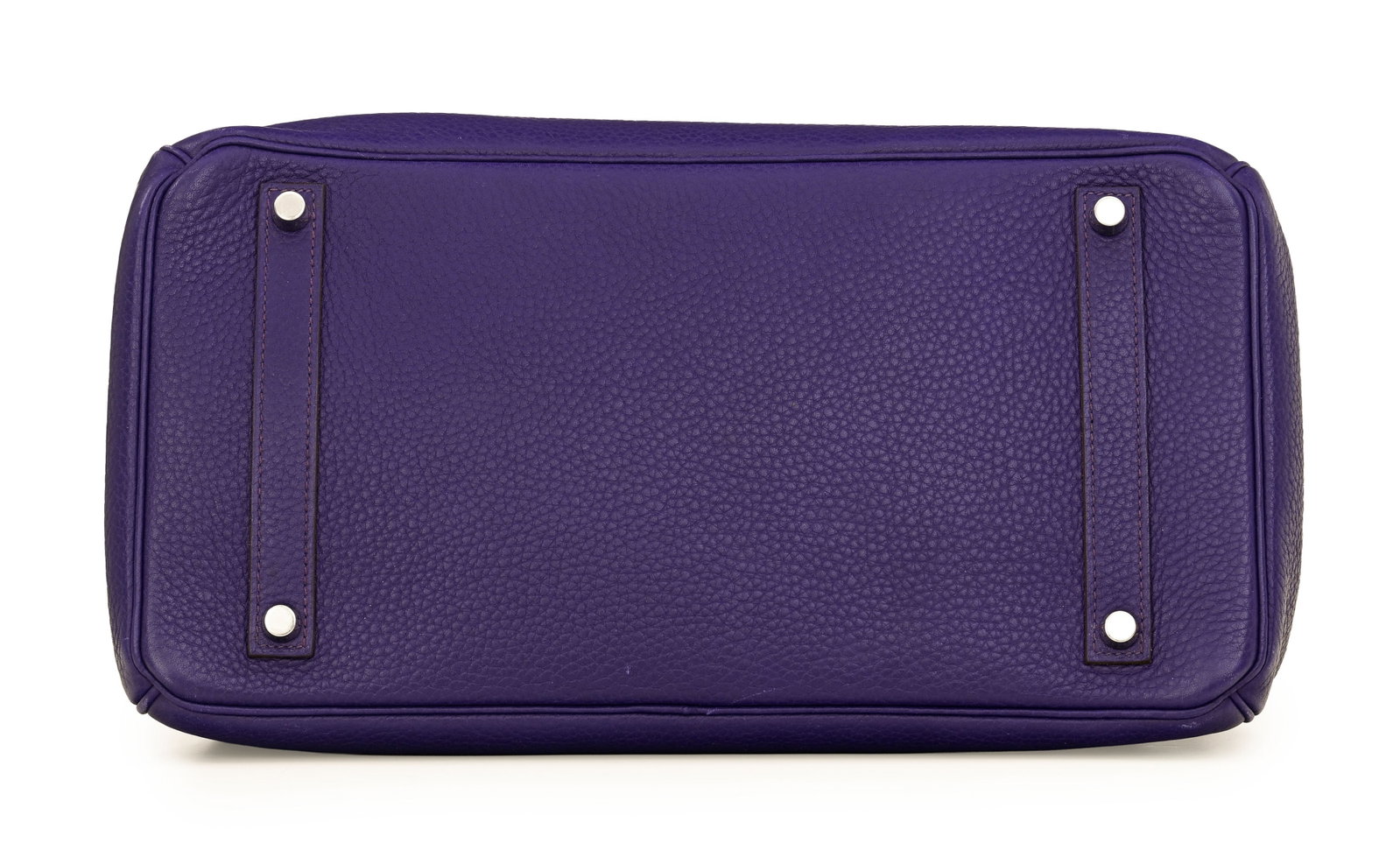Hermès, sac Birkin 35 en cuir Togo Iris, année 2018, bijouterie en métal couleur pall - 3
