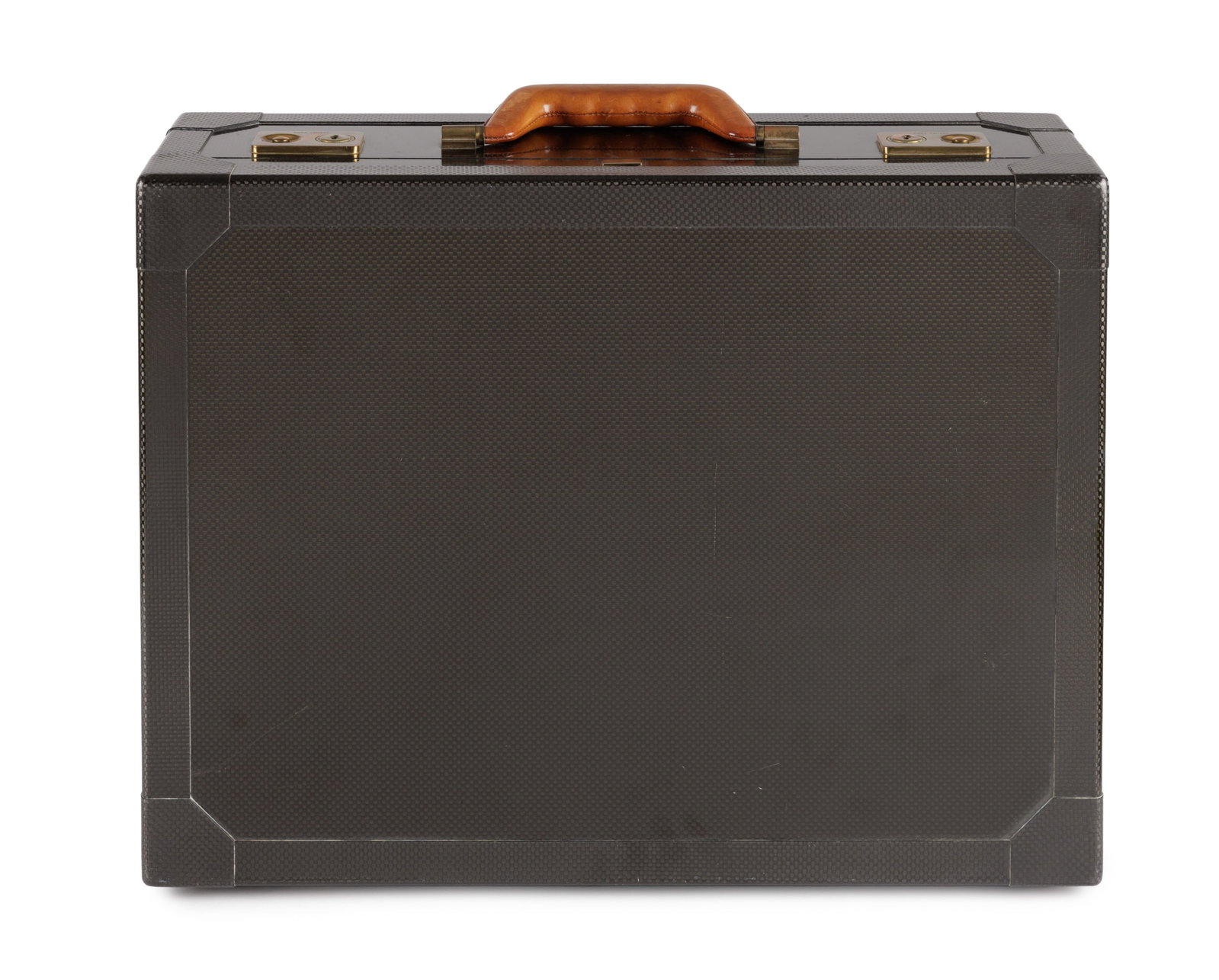 Hermès, mallette Briefcase en Carbon Fibre édition limitée 105/500, housse, 36x48x15, - 2