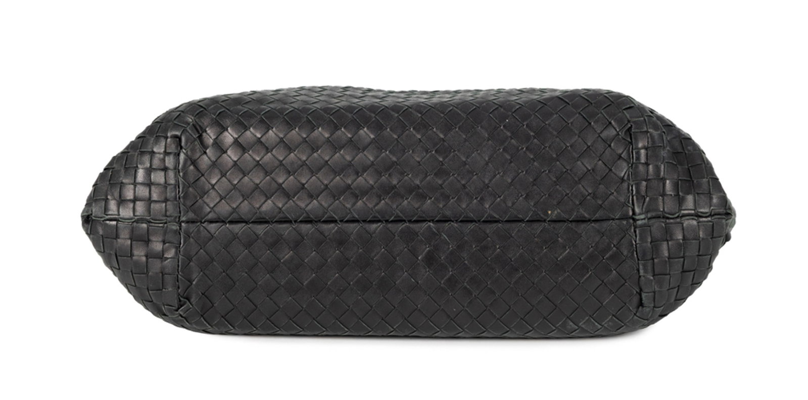 Bottega Veneta, grand sac Capri en cuir nappa noir tressé Intrecciato, garnitures en métal - 3