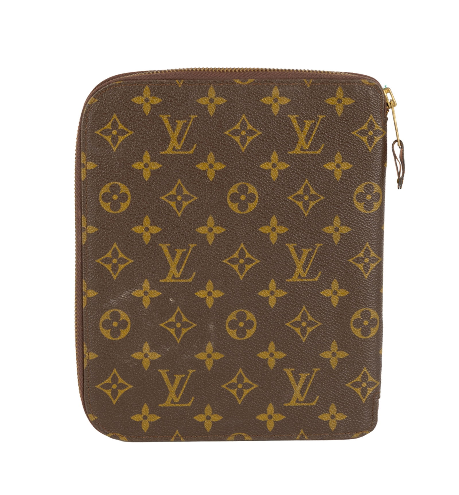 Louis Vuitton, porte documents, pochette organiser et porte passeport en toile enduite monogram, 27, - 6