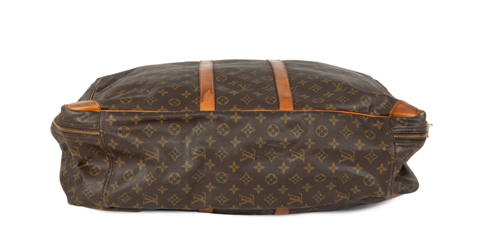 Louis Vuitton, valise souple Sirius 60 en toile enduite Monogram et cuir naturel, 43x60 cm - 3