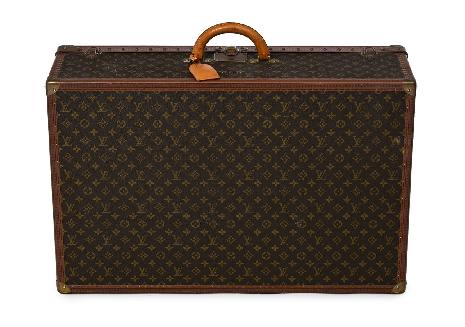 Louis Vuitton, valise rigide Alzer Anglais en toile enduite Mongram, châssis indépendant,  - 2