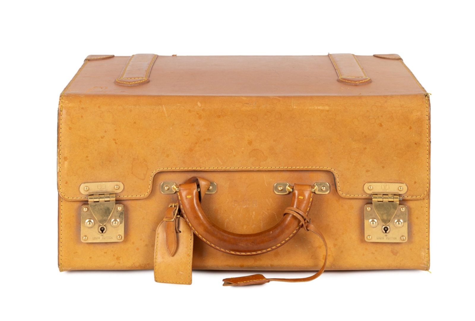 Louis Vuitton, mallette Nomade de Pilote vintage en cuir naturel, intérieur en porte-documents, - 3