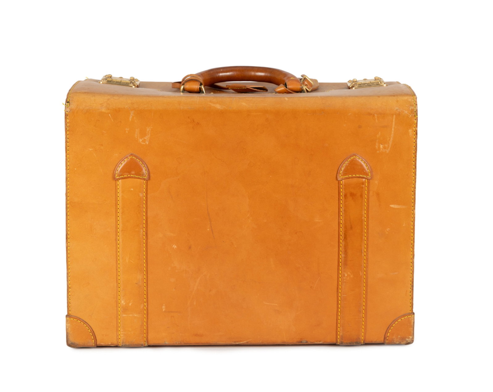 Louis Vuitton, mallette Nomade de Pilote vintage en cuir naturel, intérieur en porte-documents, - 6