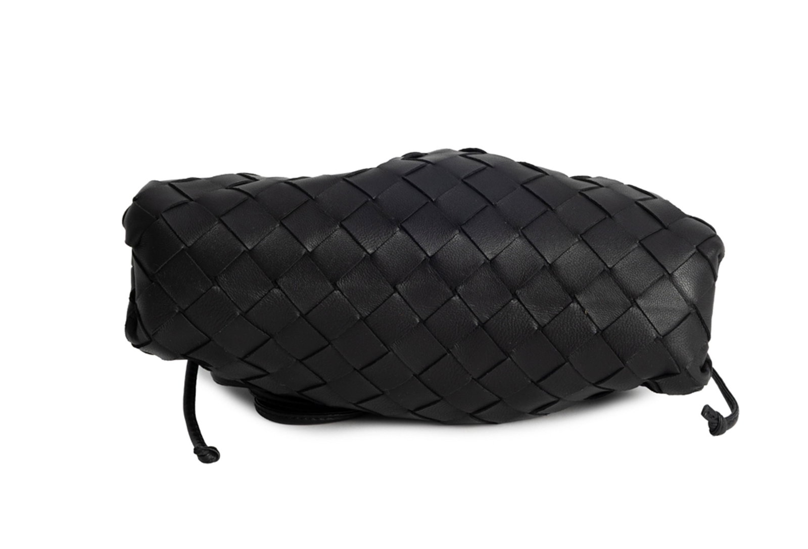 Bottega Veneta, 2 trousses en cuir tressé Intrecciato Nappa noir, 1 housse, 13x21 et 7x12 cm - 4