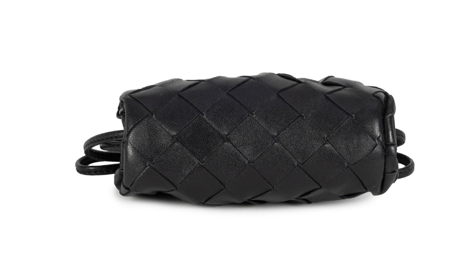 Bottega Veneta, 2 trousses en cuir tressé Intrecciato Nappa noir, 1 housse, 13x21 et 7x12 cm - 7