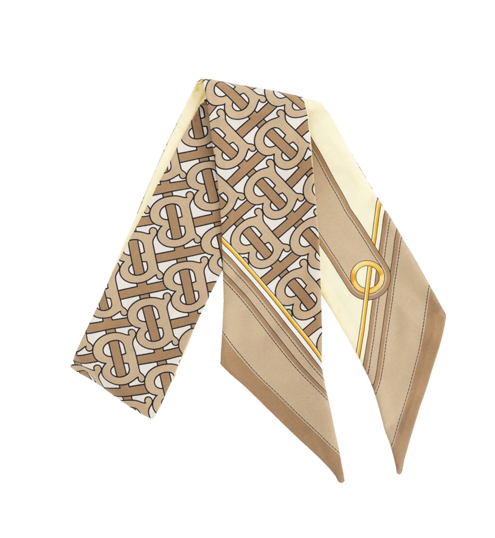 Louis Vuitton, ensemble de 3 twillys en twill de soie - 3