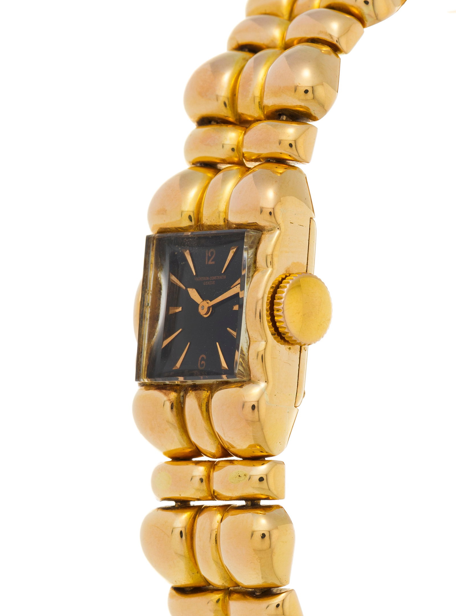 Vacheron Constantin, montre-bracelet en or rose 750, années 1940-50 Mouvement: mécanique - 2