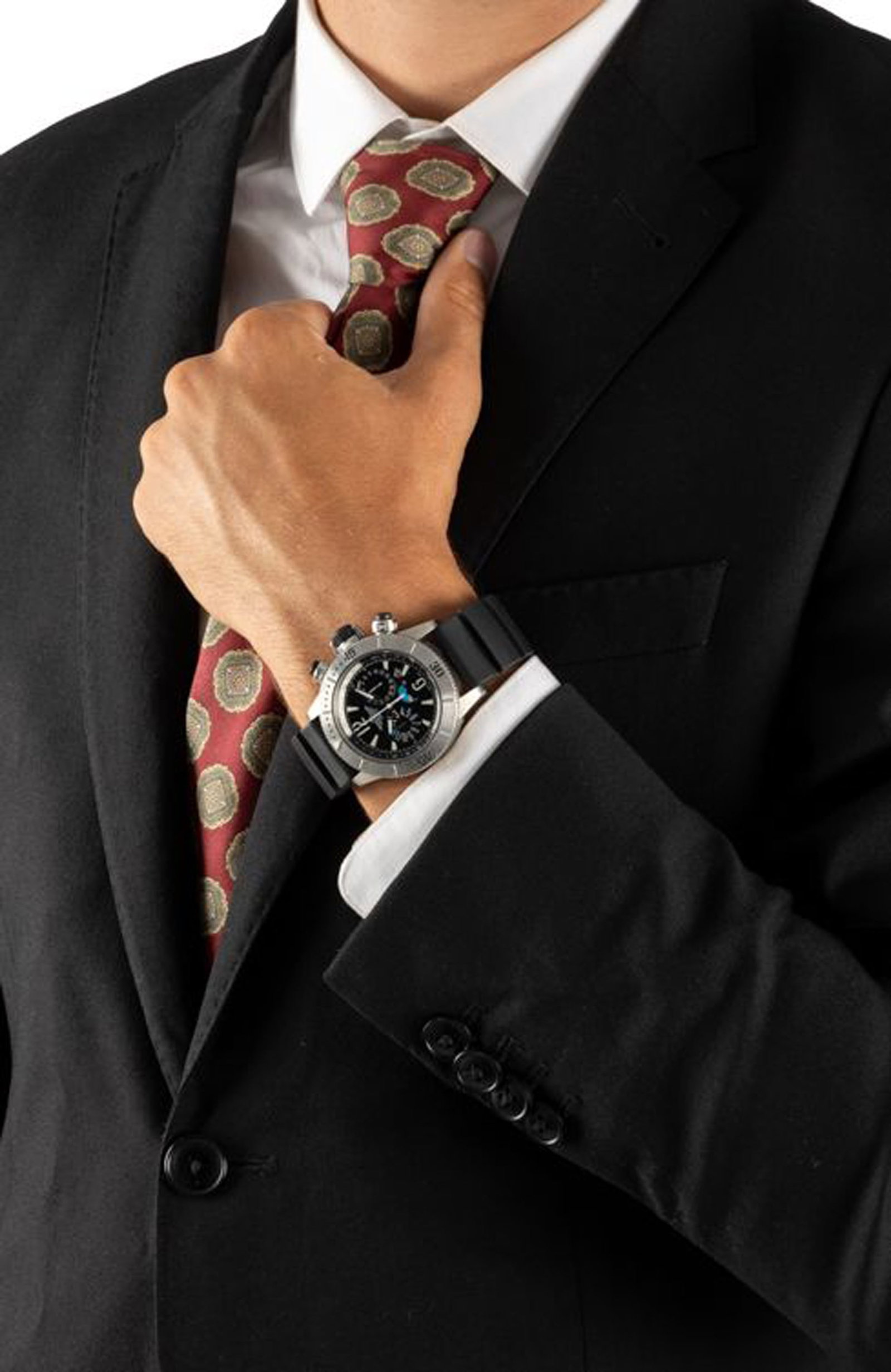 Jaeger-LeCoultre, Diving Chrono, réf. 160.T.25, montre chronographe en acier Mouvement: cal. - 4