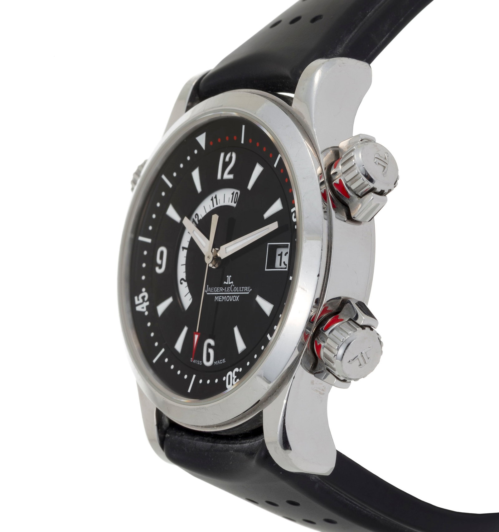 Jaeger-LeCoultre, Master Compressor Memovox, réf. 146.8.97/1, montre en acier avec alarme Mo - 2