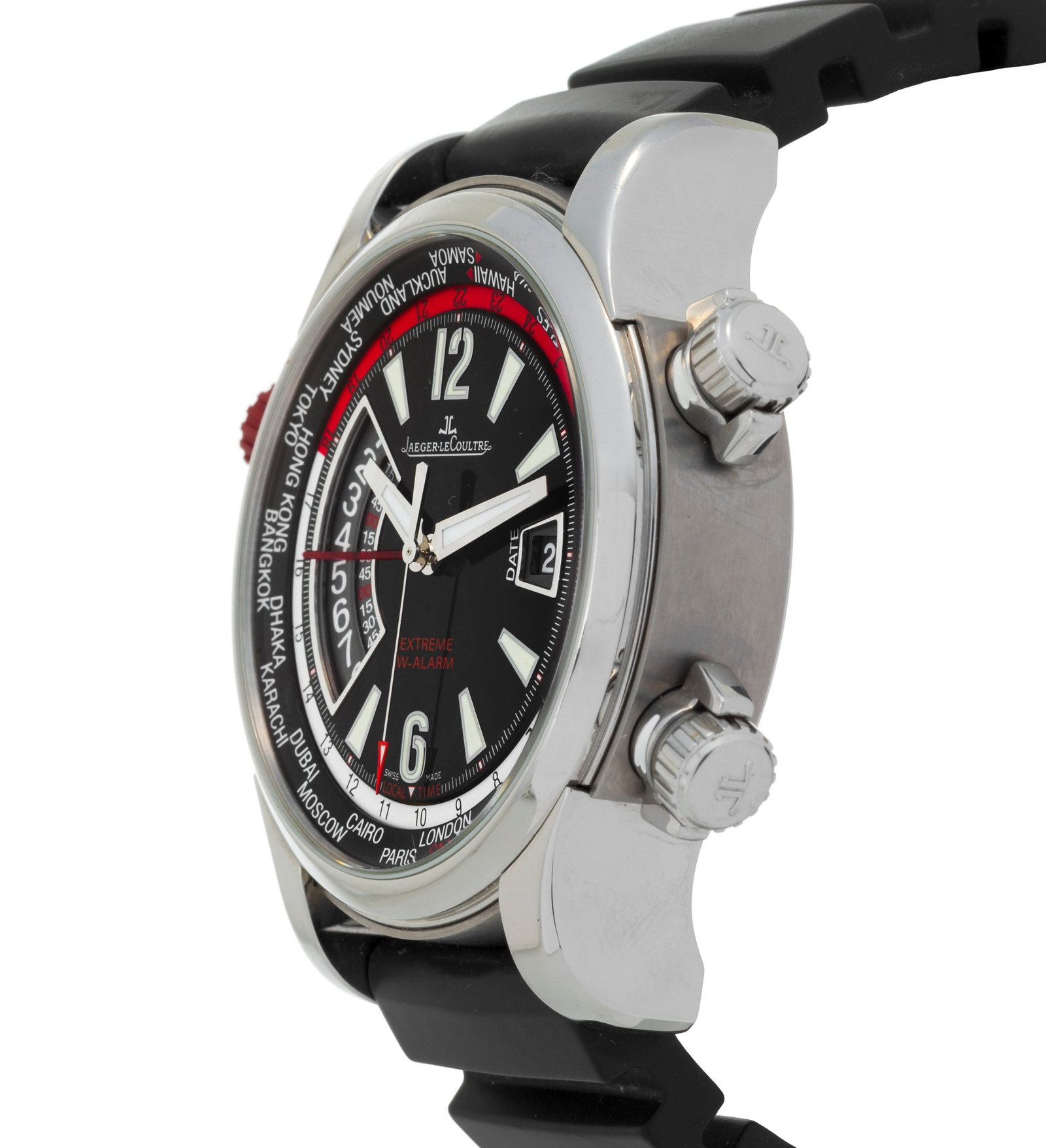 Jaeger-LeCoultre, Extreme W-Alarm, réf. 150.8.42, montre en acier avec indication de l'heure un - 2