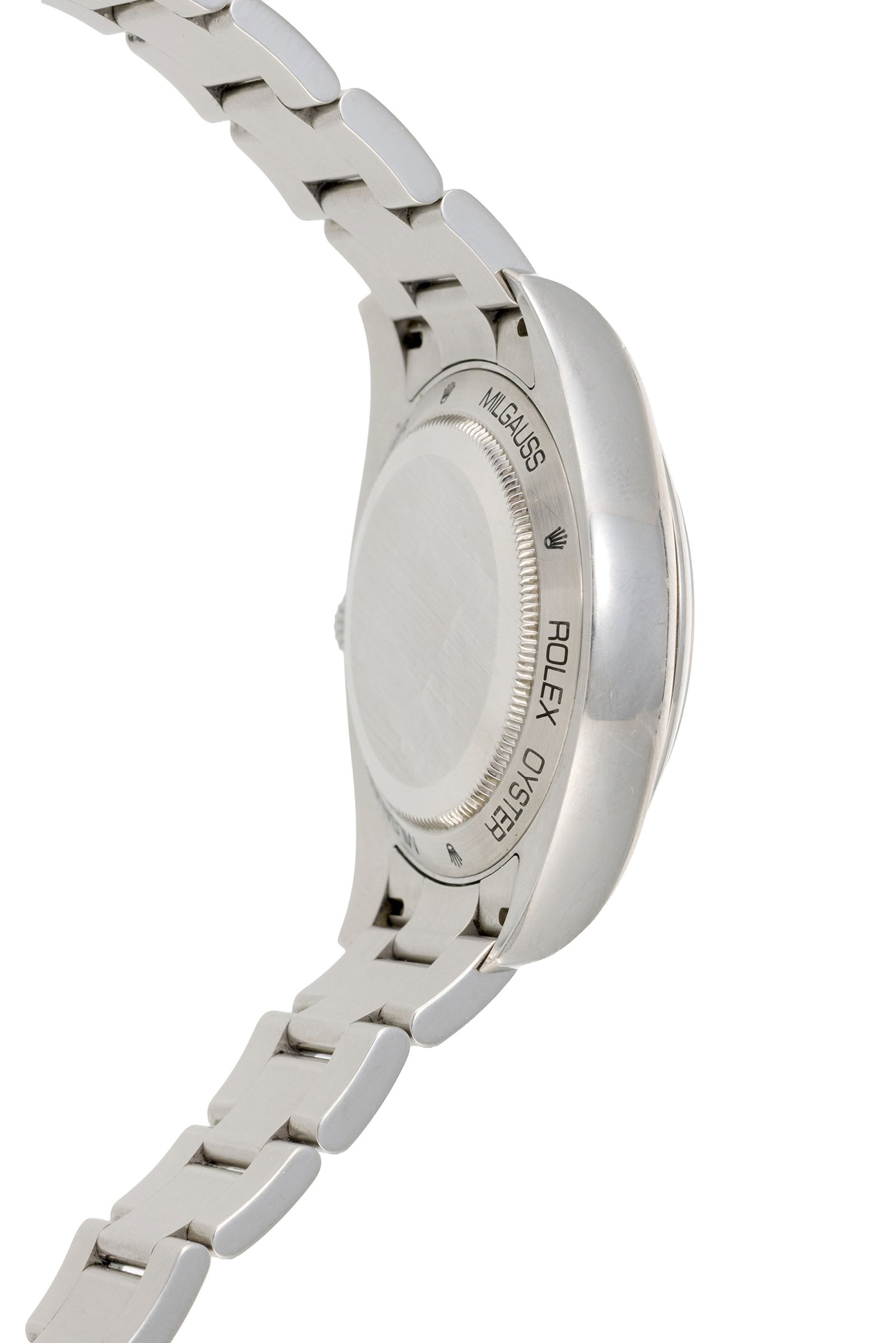 Rolex, Milgauss, réf. 116400/2380, montre-bracelet en acier, circa 2010 Mouvement: cal. 3131, - 3