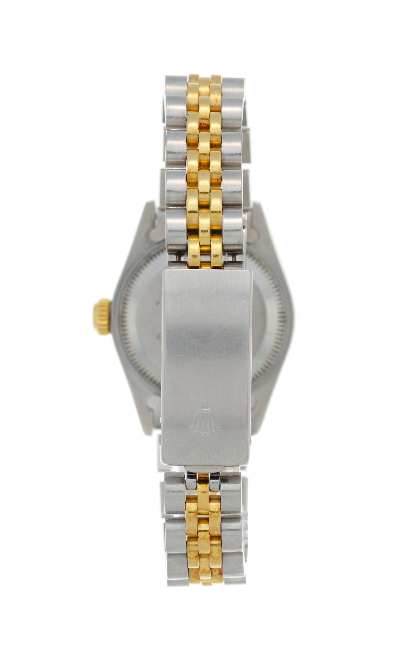 Rolex, Datejust, réf. 69173/69000A, montre-bracelet en acier et or avec index sertis de diamant - 3